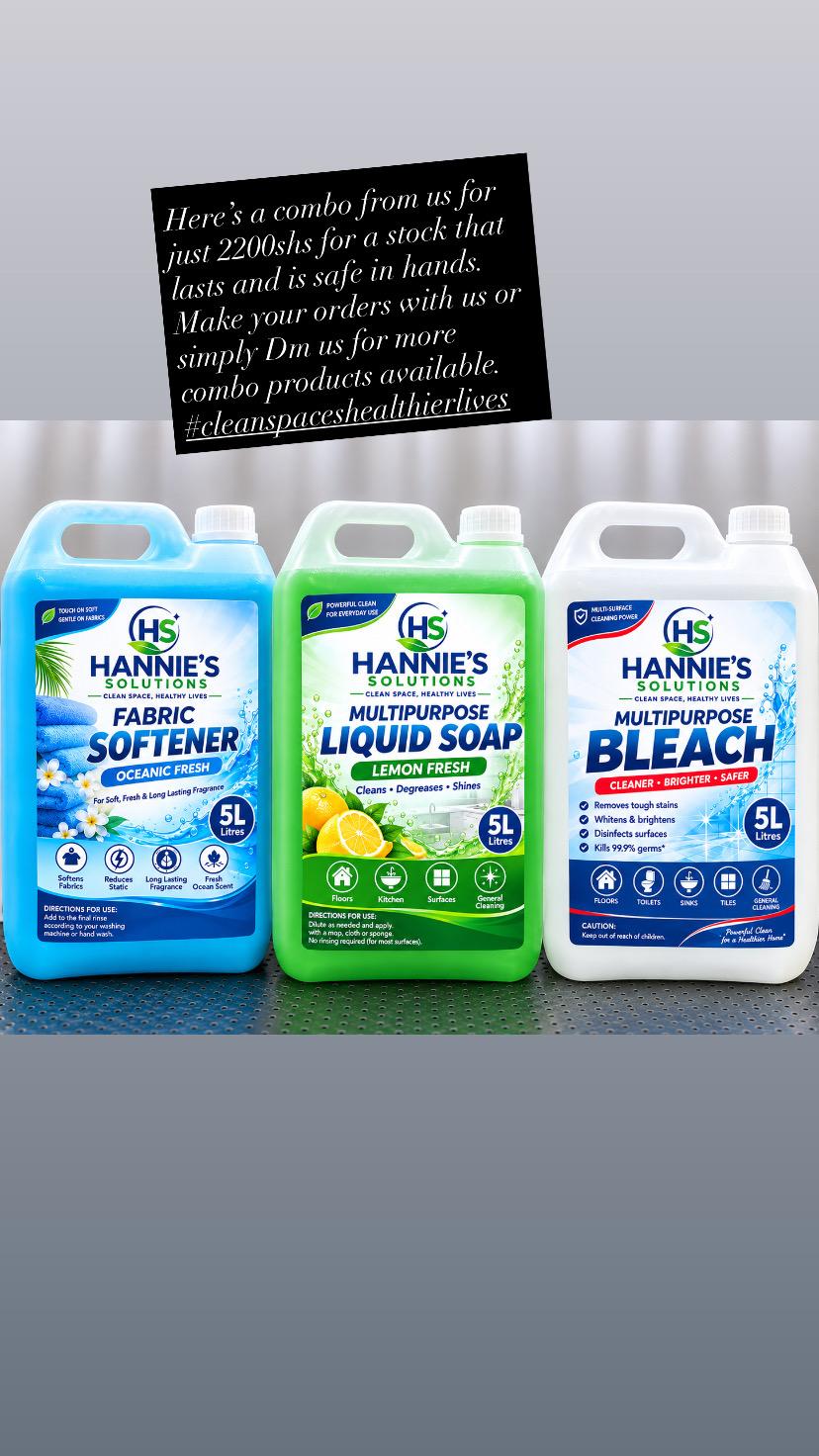 cleaning products
